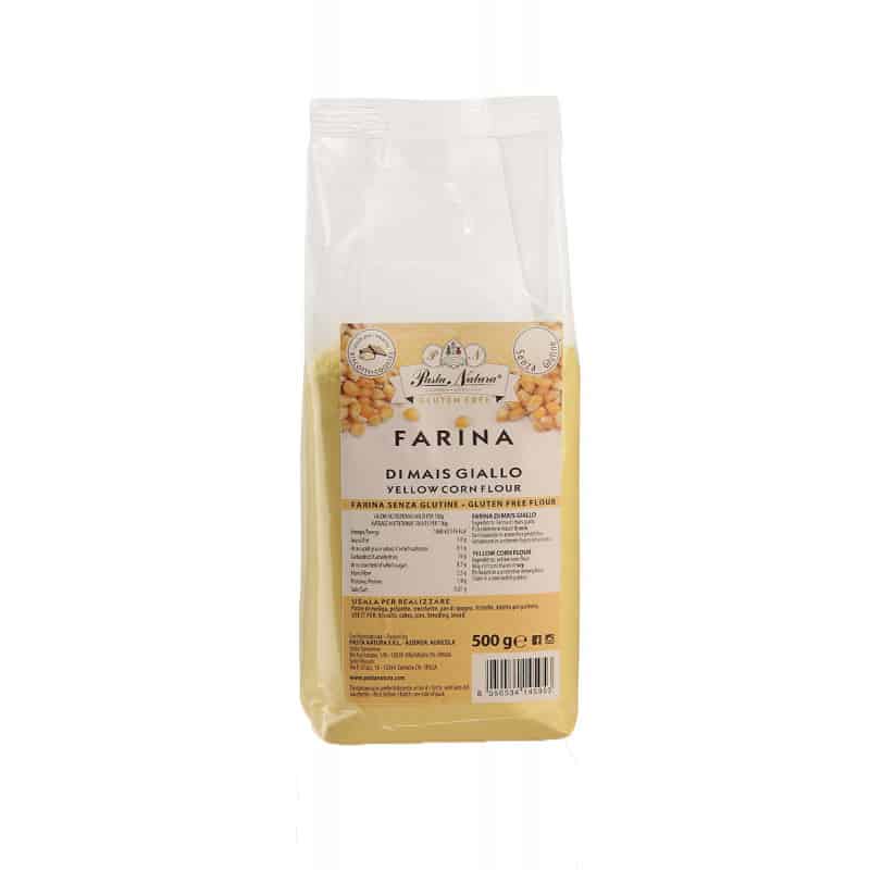 Farine de maïs jaune 500 g sans gluten