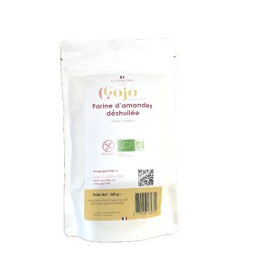 Sachet de 500 g de farine sans gluten de manioc bio Gojo - Calicote