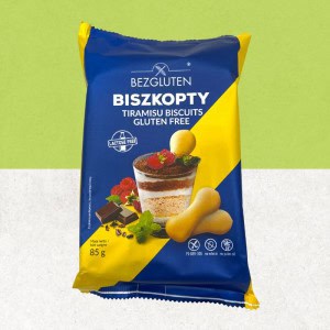 Paquet de biscuits pour tiramisu sans gluten - Bezgluten