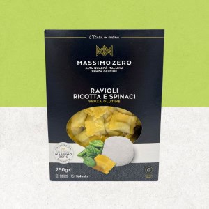 Paquet de ravioli ricotta épinards sans gluten - Massimo Zero