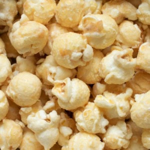 Popcorn au chocolat blanc sans gluten - Popcorn Shed