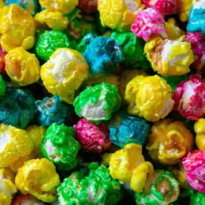 Pop corn rainbow coloré sans gluten - Popcorn Shed