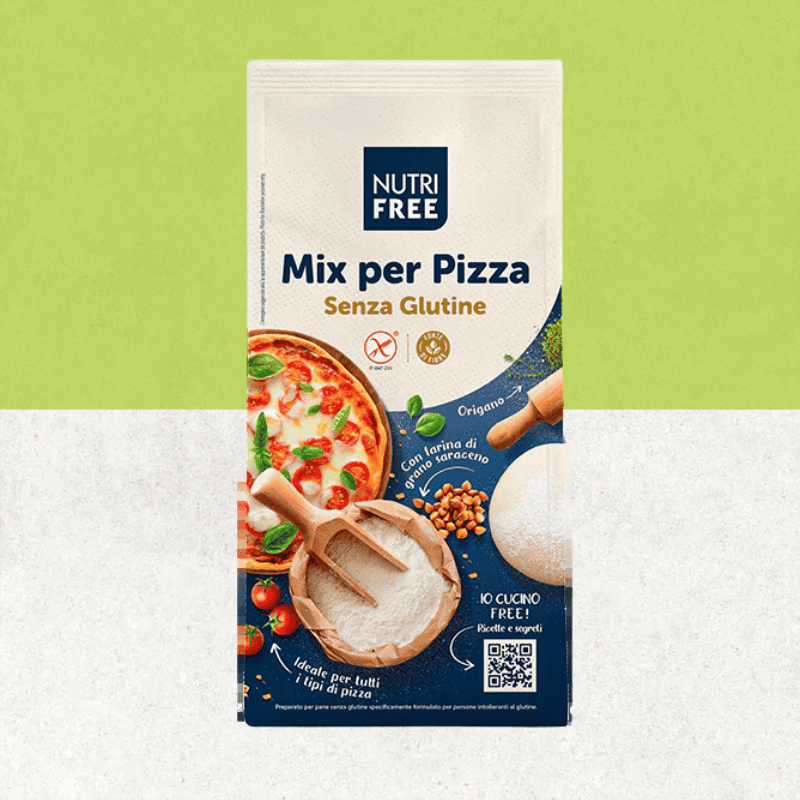 Mix de farines sans gluten pour pâte à pizza - Nutrifree