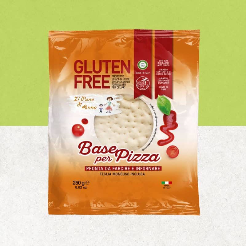 Sachet d'une base pour pizza sans gluten - Il pane di Anna