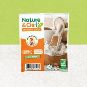 Sachet de gomme de guar sans gluten - Nature et Cie - Calicote