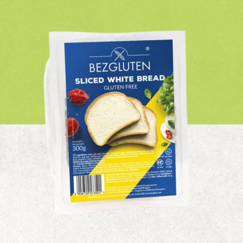 Sachet de pain blanc sans gluten - Bezgluten