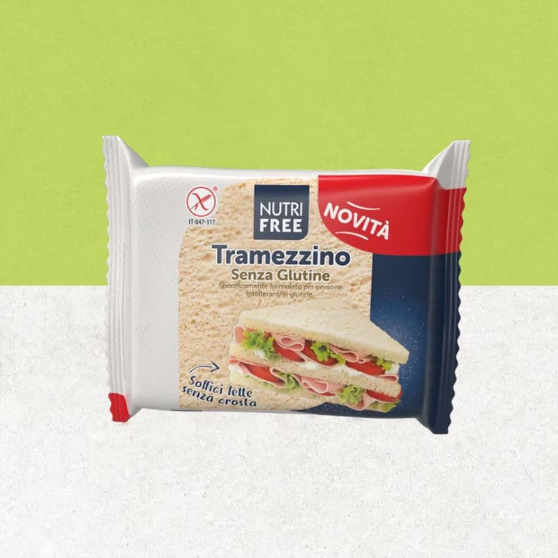 Sachet de pain blanc sandwich tranché sans gluten moelleux - Nutrifree