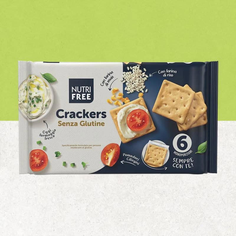 Paquet de crackers salés sans gluten Nutri Free