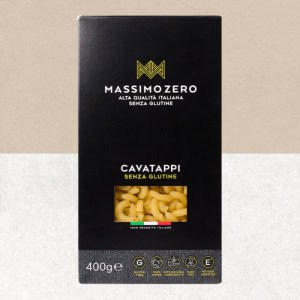 Paquet de Pâtes cavatappi sans gluten maïs et riz de chez Massimozero