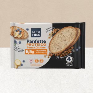 Sachet de pain Panfette proteiné sans gluten de chez Nutrifree