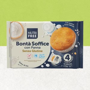 Paquet de muffins moelleux à la crème sans lactose et sans gluten - Nutri Free