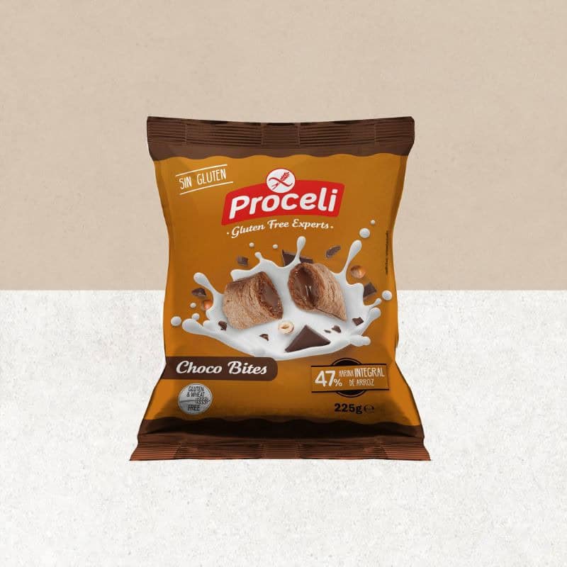 Sachet de céréales au chocolat sans gluten - Proceli