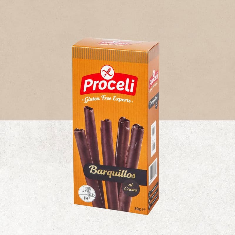 Paquet de cigares au chocolat sans gluten - Proceli