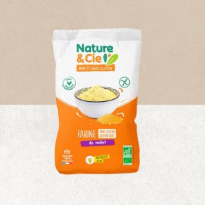 Sachet de farine de millet sans gluten - Nature et Cie