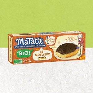 Paquet de moelleux duo bio et sans gluten - Matatie